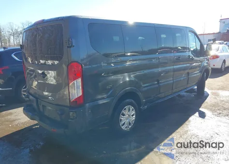 2017 Ford Transit Xlt z USA, uszkodzony, nr VIN 1FBZX2ZM0HKB13343